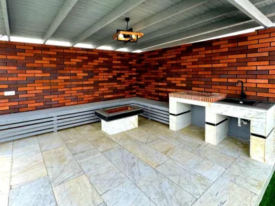 ویلا تریبلکس استخردار با سند تک برگ و روبه جنگل