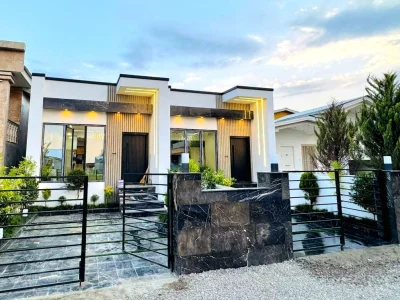 ویلا همکف نما مدرن شهرکی با سند تک برگ‌