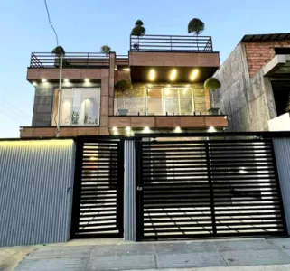 ویلا تریبلکس مدرن با استخر داخل و نزدیک دریا و محمودآباد 