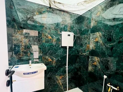 ویلا همکف خوش ساخت نما مدرن شهرکی 