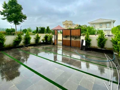 ویلا تریبلکس مدرن سند دار داخل شهرک برند و ویو جنگل