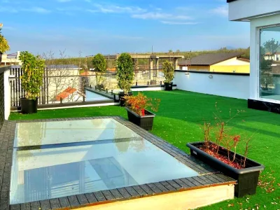 ویلا تریبلکس مدرن استخردار با سند تک برگ در لوکیشن کوهستانی