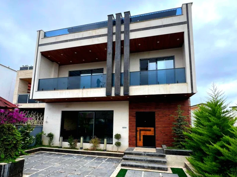 خرید ویلا تریبلکس سنددار مستقل با ویو ابدی جنگل در جوربند