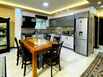 ویلا دوبلکس سنددار شهرکی نما کلاسیک جنگلی