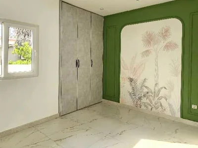 ویلا فلت مدرن داخل بافت و سنددار با استخرروباز