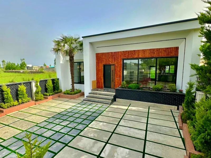 ویلا همکف نما مدرن شهرکی سه خواب 