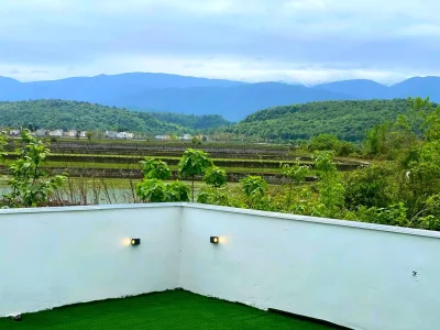 ویلا دوبلکس مدرن سه خواب با استخر روباز و روف با ویو جنگل 