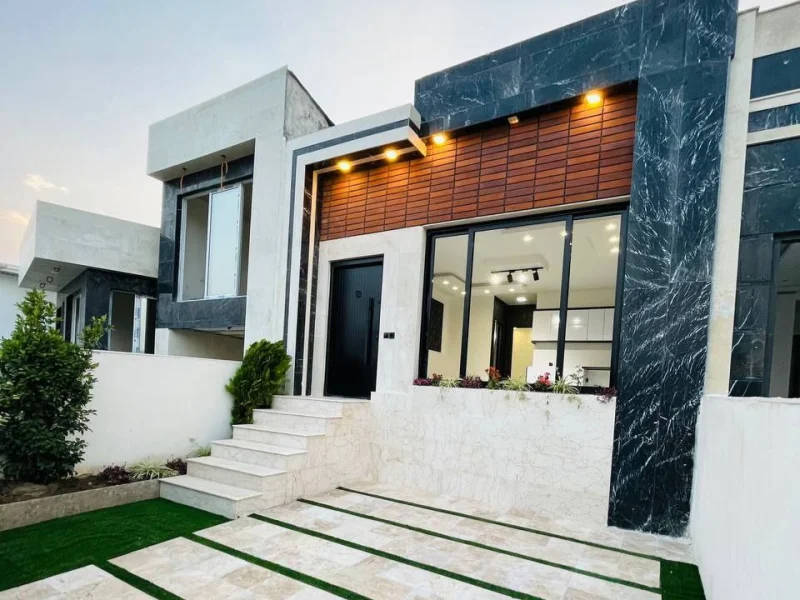 ویلا فلت مدرن نوساز با ویو روبه جنگل