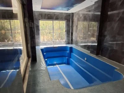 خرید ویلا دوبلکس استخردار با روف روبه جنگل و داخل شهرک 