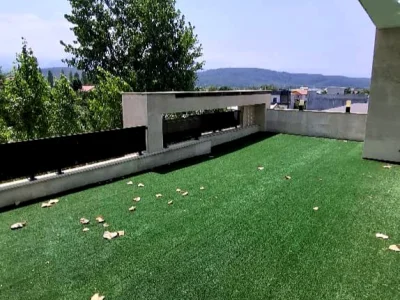 خرید ویلا دوبلکس استخردار با روف روبه جنگل و داخل شهرک 