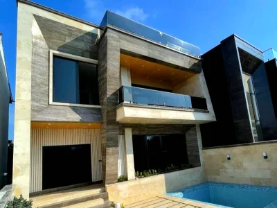 خرید ویلا تريبلكس استخردار با سند تک برگ و داخل شهرک باغی