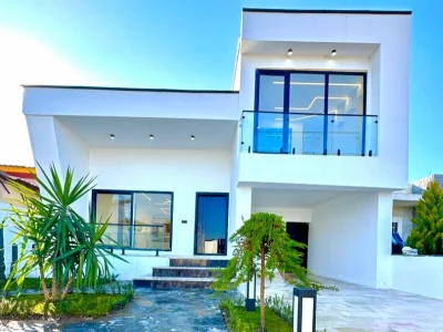 ویلا نیم پیلوت نما مدرن شهرکی و نزدیک به دریاچه قو