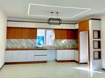 ویلا نیم پیلوت نما مدرن شهرکی و نزدیک به دریاچه قو