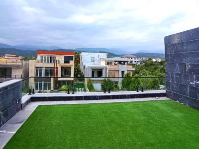 ویلا تریبلکس نما مدرن سنددار، چهار خواب و مستقل 