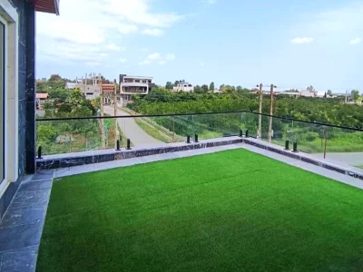 ویلا تریبلکس نما مدرن سنددار، چهار خواب و مستقل 