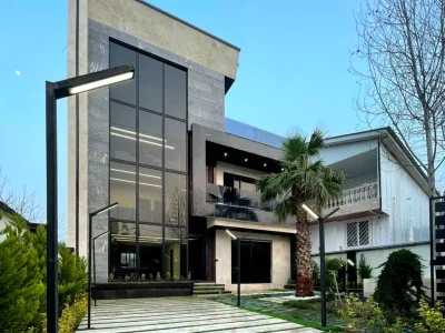 ویلا تریبلکس استخردار با سند و مدارک کامل و پلاک دوم جنگل 