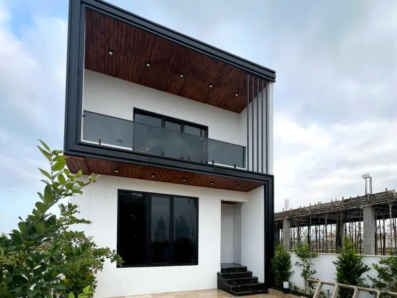 ویلا دوبلکس با سند تک برگ و داخل شهرک 