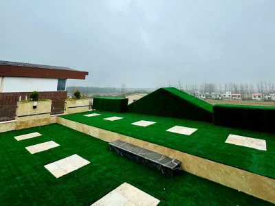 کاخ ویلا تريبلكس روف دار با سند تک برگ و استخر روباز داخل شهرک قدیمی 