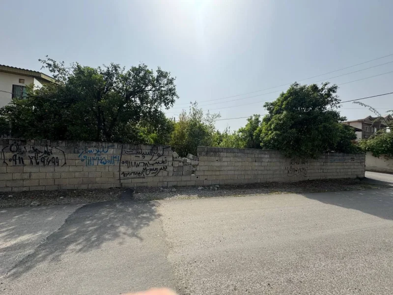 خرید زمین ۴۰۰ متری خوش قواره با سند تک برگ و داخل بافت بر خیابان