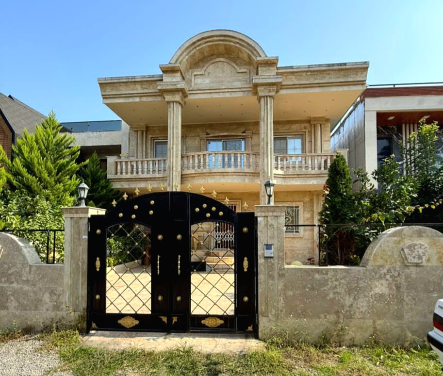 خرید ویلا دوبلکس نما رومی سندار مبله شهرکی در امیرآباد 